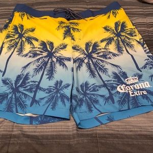 Men’s Corona Swim Trunks Size XL EUC